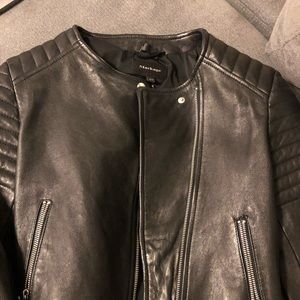 Black Mackage Leather Jacket